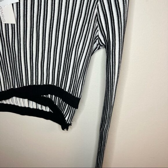 Lucy Paris Patricia Long Sleeve Crop Sweater - Picture 11 of 11